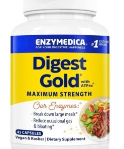 ENZYMEDICA Digest Gold with ATPro 45 Caps