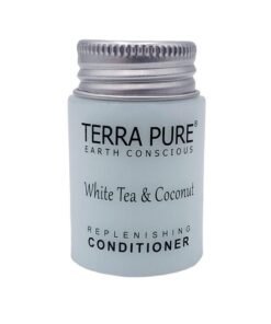 Terra Pure White Tea & Coconut Conditioner Travel Size Hotel Amenities 1 Oz. (Case Of 100)