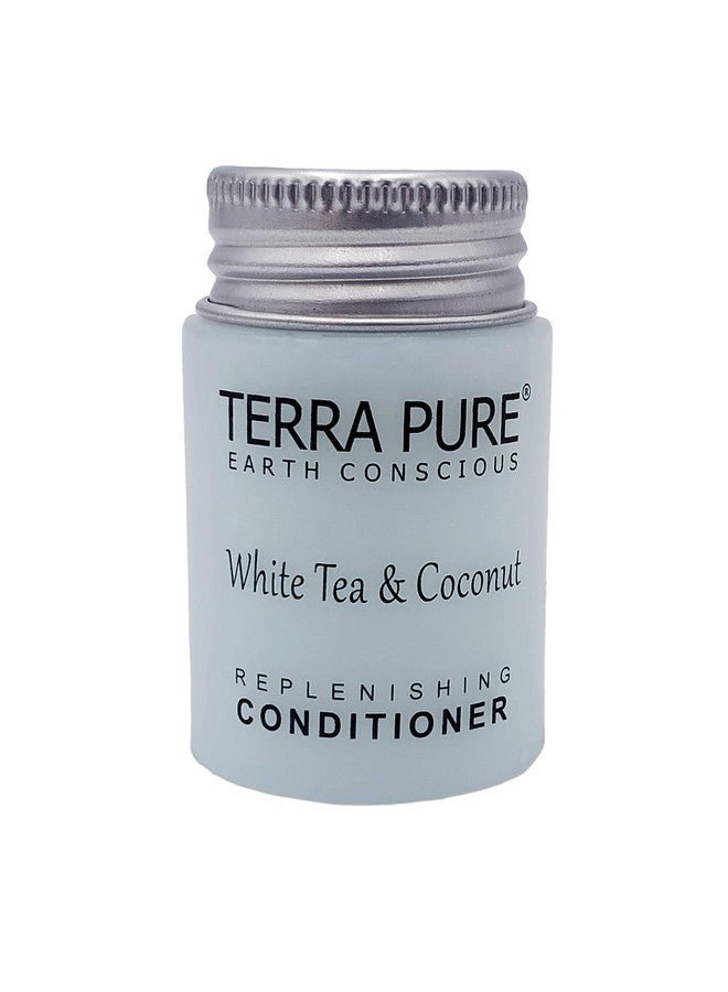 Terra Pure White Tea & Coconut Conditioner Travel Size Hotel Amenities 1 Oz. (Case Of 100)