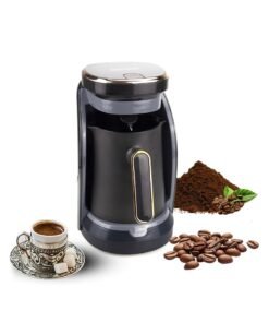 SONASHI 500W Turkish Coffee / Espresso Maker | 400 ML | Brew Upto 4 Cups | One-Touch Operation | Light & Sound Indicator | Overheat Protection |  | Ideal for Office & Home | STCM-4962 Gold/Black 400 ml 500 W STCM-4962 Gold/Black