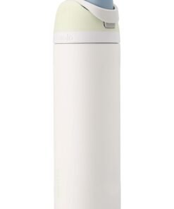 Owala FreeSip Insulated Stainless Steel Water Bottle with Straw for Sports and Travel, BPA-Free, 24oz, Iced Breeze