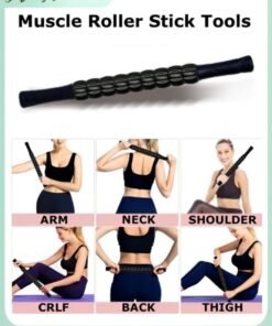 HALAMODO Muscle Roller Stick Body Massage Sticks Tools Muscle Roller Massager for Relief Muscle Soreness and Cramping and Tightness & Help Legs and Back Recovery
