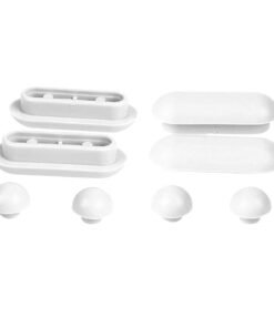 ATORSE Bidet Toilet Lid Bumpers Replacement Kit Toilet Accessories for Hotel Home White
