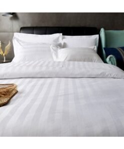 Hotel Hotel Hospital Homestay Cloth Bedding Quilt Cover Satin Quilt Cover Bed Sheet Encryption White Special Pillowcase-Color:Workshop Civilian-Specifications:2.0x 2.3m Bed Single