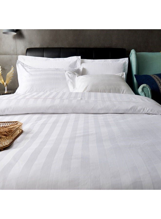 Hotel Hotel Hospital Homestay Cloth Bedding Quilt Cover Satin Quilt Cover Bed Sheet Encryption White Special Pillowcase-Color:Workshop Civilian-Specifications:2.0x 2.3m Bed Single