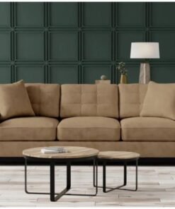 Comfynest 93" Square-Arm Convertible Sofa Bed
