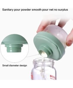 RATSAW 4-Layer Baby Milk Powder Formula Dispenser Baby Powder Milk Formula Containers for Travel Baby Feeding Snack Storage Container Portable InfantClean And Convenient Milk Powder Dispenser Bottle Set - Image 4