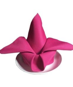 Solid Color Cloth Napkins for Western Food, Hotel Cup Wiping Cloth, Banquet Red Dining Cloth Napkins, High-End Special Wholesale Table Napkins