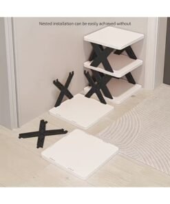 9-Tier Vertical Shoe Rack, Space-Saving Foldable Shoe Storage Organizer for Entryway, Closet, Bedroom – Lightweight, Stable, Eco-Friendly, Freely Stackable Design for Small Spaces