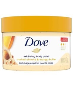 Dove Crushed Almond Mango Butter Exfoliating Body Polish Scrub 298 g