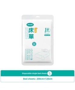 Disposable Bed Sheet Duvet Cover Towels Bath Towels Travel Single Double Suit Sleeping Bag Dirty Hotel Supplies-Color: Single Bed Sheet 120cm*200cm