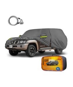 Cool Baby COOLBABY Zipper Car Cover For Nisan Patrol - Full Car Covers - Waterproof Cover UV Scratch-Resistant - Dustproof - Full Protection, Car Cover For SUV, Cover UV Scratch-Resistant (210 x 77 x 63)