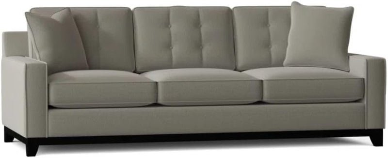 Comfynest 93" Square-Arm Convertible Sofa Bed in Bella Gray