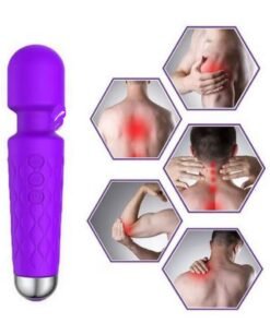 general Wireless Deep Tissue Body Massager For Sport Relax ,Mini Size Easy To Carry ,Purple