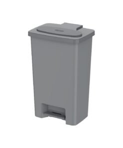Cosmoplast 44L Step-on Waste Bin With Pedal (Grey) Grey