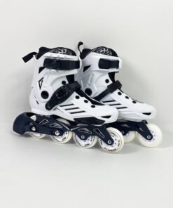 GT-Wheel Inline Skates for Adults Adjustable Speed Skating Shoes with Aluminum Frame & PU Wheels