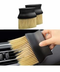 Car Interior Cleaning Brushes Kit, Set of 2 Automotive Detailing Brushes