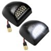 HOMESTAR LED License Plate Light Assembly, Tag Light Fits Chevy Silverado 1500 2500 3500 1999-2013, Tahoe, Suburban, Fits GMC Sierra, Yukon XL, Fits Cadillac Escalade, Car Accessories, White(6000K)
