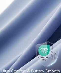 Alternative view of Lupantte Ultra Comfort Breastfeeding Seamless Maternity Nursing Bra, Blue