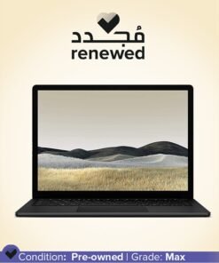 Microsoft Renewed - Surface Laptop 3 Laptop With 13.5 Inch Touchscreen Display/Intel Core i5-1035GB/256GB/8GB RAM/Windows 10 Black