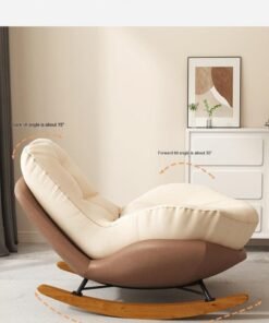 Arabest Single Sofa, Rocking Chair, Living Room, Person Sofa, Single Person Rocking Chair, Lounge Chair, Home Balcony, Leisure Chair - Image 3