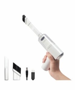 Luckam Mini Car Vacuum Cleaner Cordless Rechargeable 120W 6000PA Handheld Vacuum Cleaner with LED Light for Car/Pet/Keyboard/Computer/Desk/Drawer Cleaning
