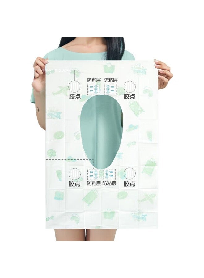 Forty thousand kilometers 40,000 Km Disposable Toilet Seat Covers, Extra Thick, Individually Wrapped, For Postpartum Women, Travel, Hotel Use