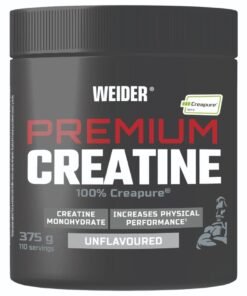 Weider Creatine 375g Unflavour,100% Creatine Creapure Monohydrate (110 Servings)