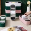 Episkey Innerwear Organizer For Wardrobe - Socks, Undergarments, MakeUp, Ties, Cosmetics, Scarves Organizer For Wardrobe Closet Storage Dividers for Household (WARDROB_4)
