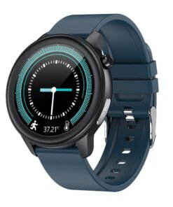 AROAQ E80 Smart Watch, Ai Artificial Intelligence Fitness Tracker Watch, Touch Screen Durable Health Monitoring Watch With ECG+PPG Body Temperature, Blood Pressure Oxygen Heart Rate Monitoring, (Blue glue)