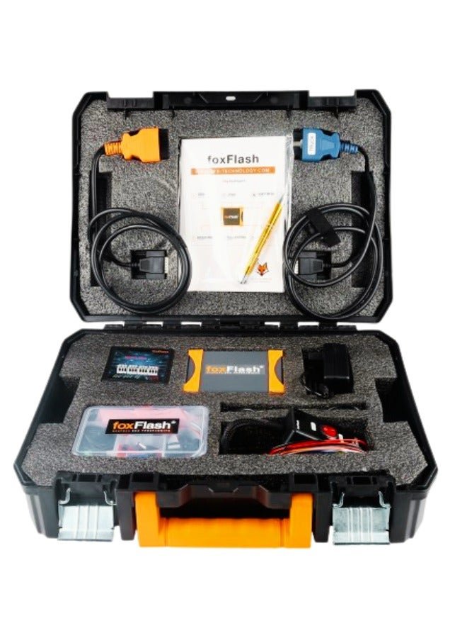 FoxFlash Automotive Super Strong ECM TCM Gearbox Read Write Clone Customize and Chip Tuning Tool Full Full Version Free Training Support Obd/Bench/Jtag/Boot/Bdm Mode