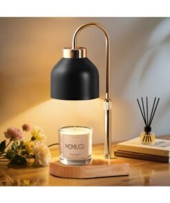 XICEN Candle Warmer Lamp with Timer Dimmer,  Adjustable Height with 2 Bulbs, Electric Wax Warmer Vintage Home Decor, for Aromatherapy Candles, Jar Candles, Night Lights, Candle Lights