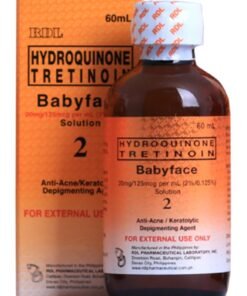 Babyface Astringent Hydroquinone Tretinoin Orange 60ml
