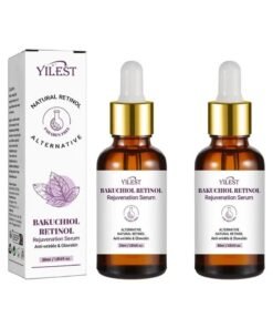 YILEST Bakuchiol Retinol Rejuvenation Serum, Best Retinol Serum for Wrinkles Bakuchiol Retinol Face Serum Korean, Retinol Serum for Wrinkles, Reduce Wrinkles (2pcs)