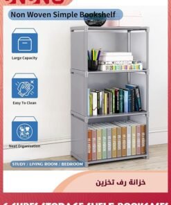 Alternative view of UNUNS Bookcases,6 Bookshelf Cubes File Cabinets,Assembled Storage Rack,Room Organizer,Storage Shelves For Book Toys Decoration Clock,Vertical Cabinet Bookcase For Bedroom/Study Room/Living Room/Office