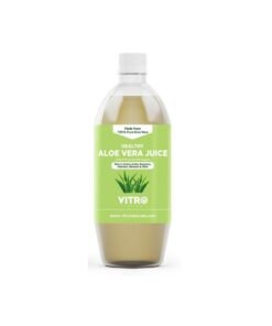 VITRO Healthy Aloe Vera Juice 1 Litre | Improve Skin & Hair Health | Natural Detoxifier