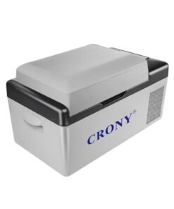 Crony C20 Portable Freezer | 20L Fast Cooling Car Fridge | -20°C to 20°C | DC 12V/24V & AC 100-240V | LCD Control Panel, Detachable Battery & Solar Panel Compatible