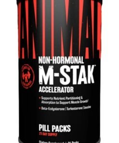 Univarsal Universal Nutrition Animal M-Stak, Anabolic Non-Hormonal Supplement Set, 21 Pack
