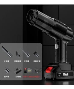 ELTRAZONE Portable Handheld Car Vacuum Cleaner – Wireless High-Power Lithium Battery with Replaceable Filter Design