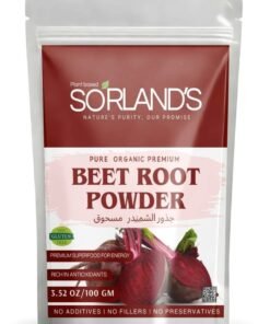 Sorland's Pure Beet Root Powder -100 Gram (100% Natural | No Additives | Nutrient-Rich Superfood)