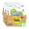 BabyJoy Compressed Baby Diapers, Newborn, Size 1, Up To 4 Kg, Pack of 3x84, 252 Count