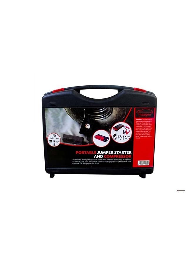 MAAGEN Portable Jumper Starter And Compressor