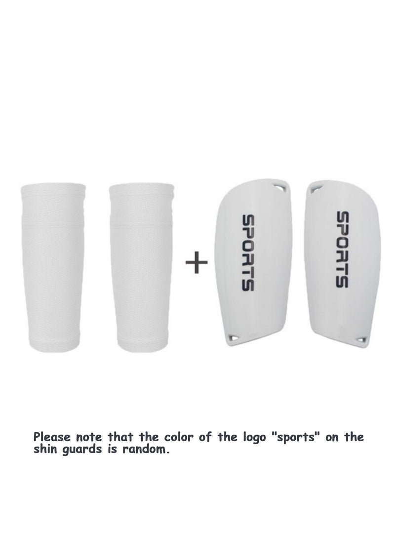 Sports 1 Pair Of Calf Guard Socks And 1 Pair Of Football Shin Guards