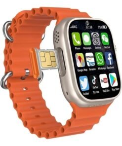 TU94 5G Android Smart Watch – SIM Slot, Multi-Application Support, and Dual Straps for Both Men and Women