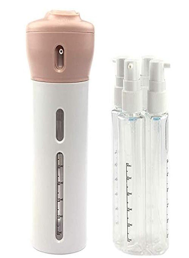 DVL STORE Travel Dispenser Bottle Set Travel Refillable Cosmetic Containers Set Plastic Leak Proof Travel Size Toiletries Liquid Lotion Container