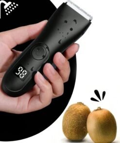 Royal Mens Body Hair Trimmer for Men Upgraded Digital Electric Ball Groin Beard Chest Shaver Suitable for Grooming Sensitive Areas Safe Groomer Rechargeable Wireless Waterproof For Wet And Dry Shaving Razor Clipper
