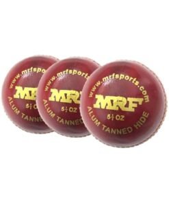 MRF Cricket Ball Club Red Pack of 3