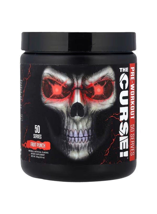 JNX Sports The Curse Pre Workout Fruit Punch - 50 Servings