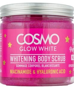 Cosmo Glow White Whitening Body Scrub 475ml, Bright and Youthful, Exfoliates Dead Skin, For Men and Women