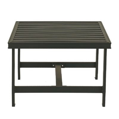 Schondor-Outdoor- Coffee set-Dallas- 58x58x40- Aluminum- Grey - Image 4
